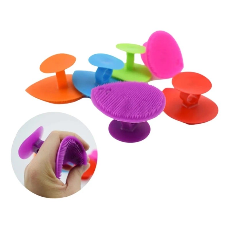 Cepillo Facial De Silicón Exfoliante Limpiador Practico Full