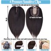 POWERASIA Hair Toppers for Women Real Human Hair Extensions No