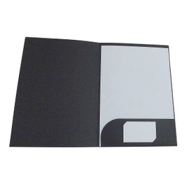 Individual Folder A4 (Set of 10) Kraft Paper, Document Clips, Paper Sandwiches, File Folders, A4 / SS115 (Black))