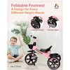 KRIDDO 2-in-1 Toddler Tricycle for Ages 18 Months to 5