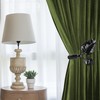 Leaf Shaped Curtain Holdbacks 2pcs, Handmade Metal Curtain Side Holders