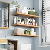 WELDUN WELDUN 4 Pack Metal Shelf Brackets 10 cm, Heavy