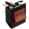 Eaton 2600A11E Rocker Switch, Illuminated, On-None-Off Action, Amber Lens Color,