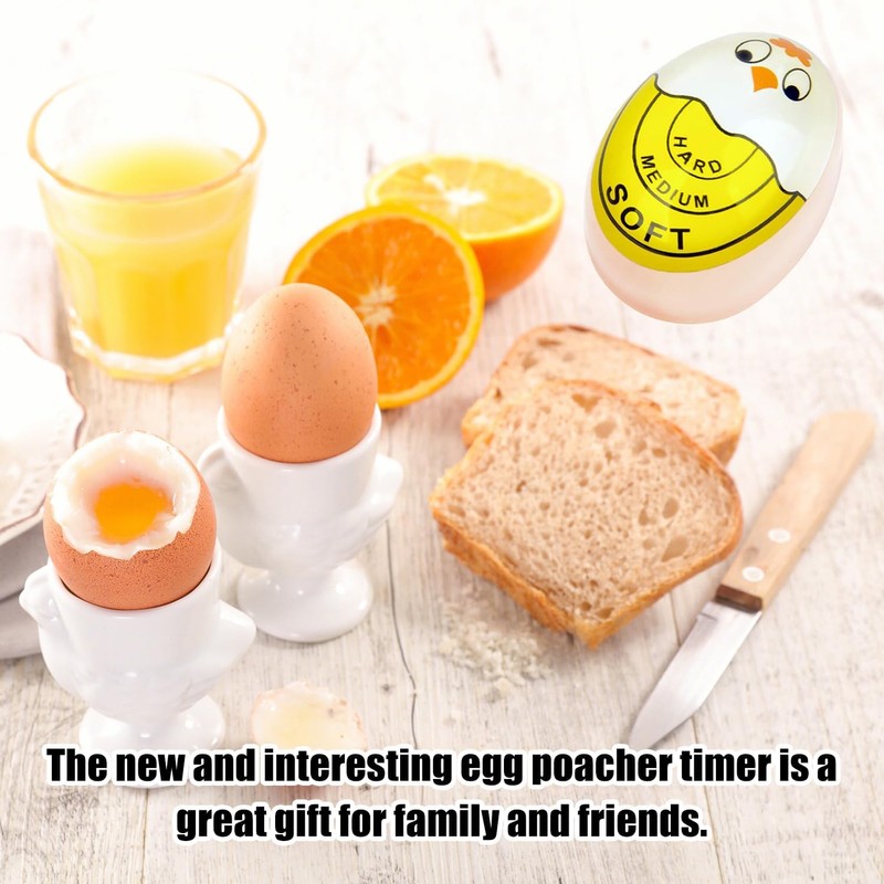 2-Pack Cute Egg Timer – Color Changing Egg Timers for
