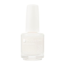 Dazzle Dry Nail Lacquer (Step 3) - Breathe Free - A sheer, milky soft marshmallow nude. Sheer cream. (0.5 fl oz)