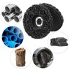 QWORK® Pack of 5 125 mm CSD Sanding Discs Grain