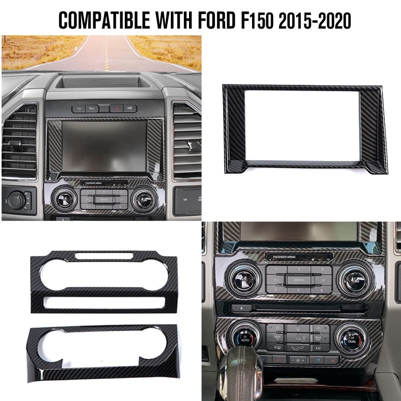 Jimen Compatible with Ford F150 2015-2020, 11PCS Interior Trim Kits