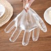 UNI-SUN 100 Pack Disposable Kitchen Gloves, Clear Cooking Food Handling