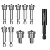 Xiciki 10 PCS Plasterboard Tools Drywall Bit Set, Drywall Screw