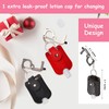 Ezindraw 2 PCS Hand Sanitizer Spray Keychains, Premium Leather Hand