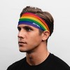 Suddora - Diadema cónica, diseño de arco iris, para entrenamiento,