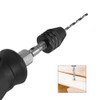 Mesee 2Pcs Mini Keyless Drill Chuck, 0.3-3.4mm Quick Change Chucks
