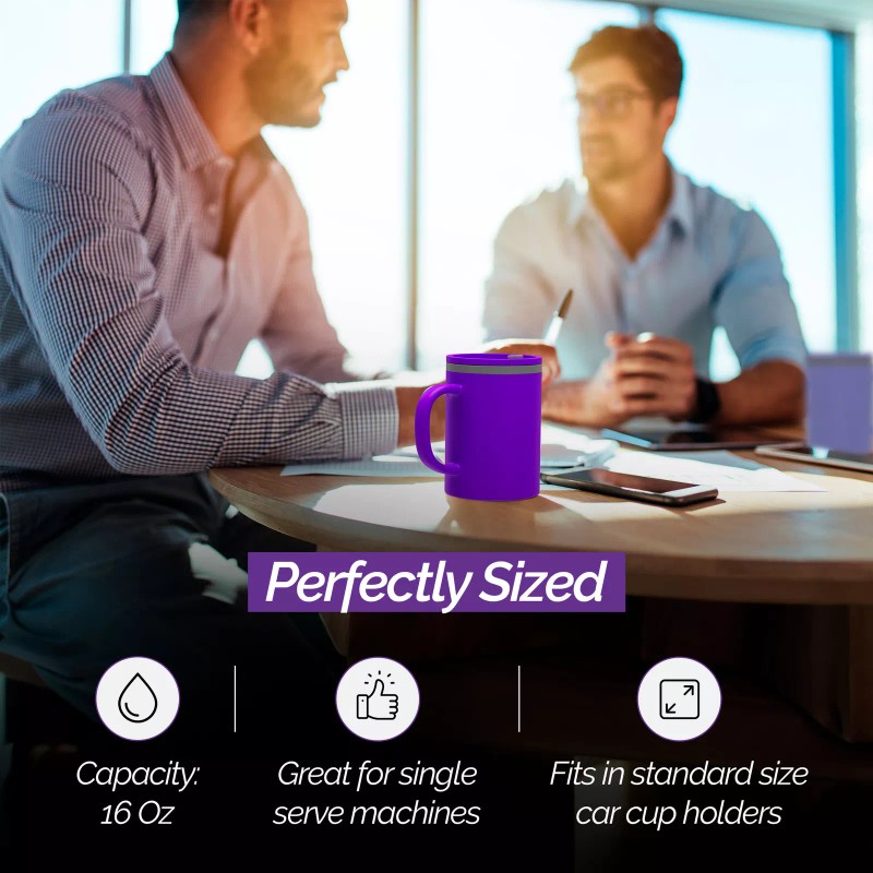 Copco Iconic Desk Mug, Set of 2 - Purple &