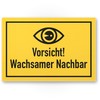 Komma Security Vigilant Neighbour Sign - Supplement Video Surveillance -
