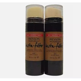 Revlon 2-REVLON-PHOTOREADY-INSTA-FILTER FOUNDATION#450 MOCHA 0.91oz EACH-NEW/TAMPER TAB