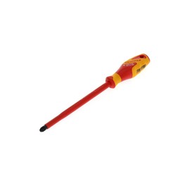 GEDORE VDE Screwdriver Phillips PZ4, Screwdriver 1000 V insulated, Length 320 mm, Tool, VDE 2160 PZ 4, Steel