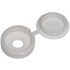 UK Safety Signs & Products Centurion Hinged Screw Cover Caps, White Pack of 20, Multi-Colour