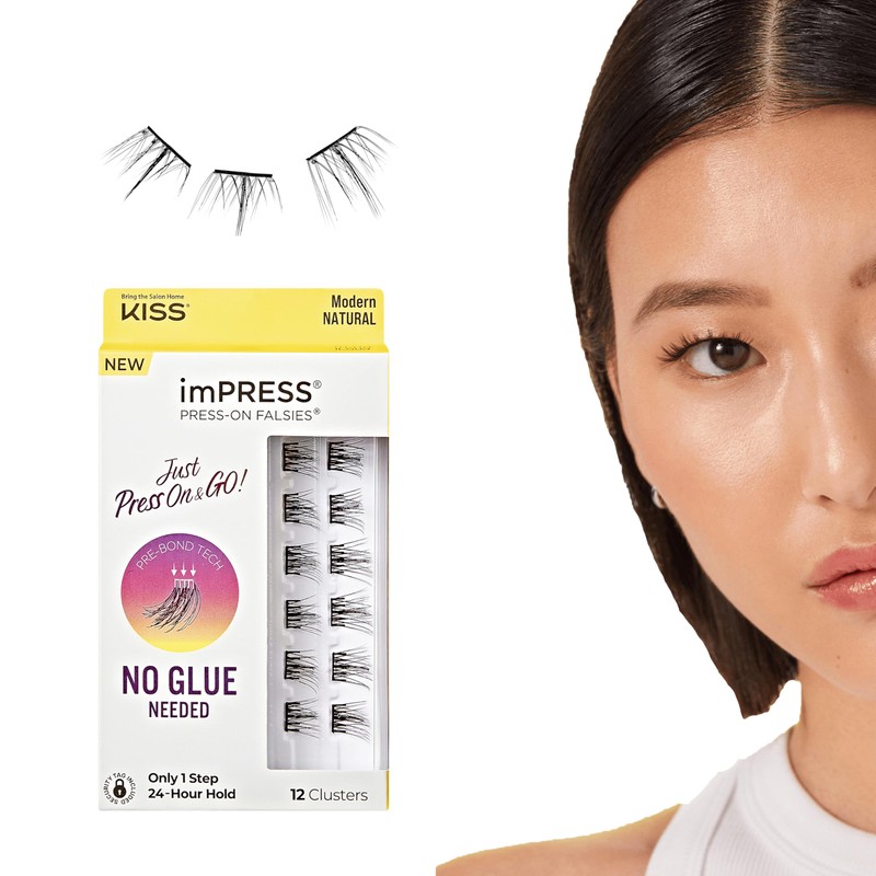 Pestañas postizas, extensiones de pestañas single Falsies imPRESS - Modern