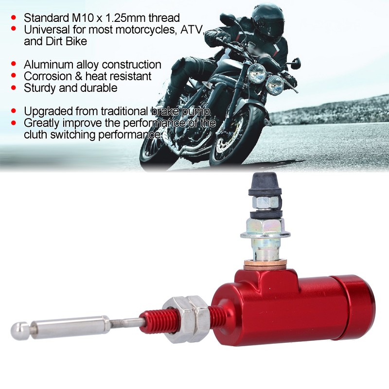 M10 x 1.25mm Universal Motorcycle Brake Pump Hydraulic Clutch Master