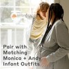 MONICA + ANDY Maternity Lounge Robe – 100% Organic Cotton