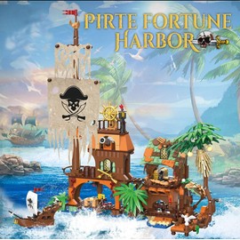 Brigamo Premium building blocks pirate bay, 833 clamping blocks