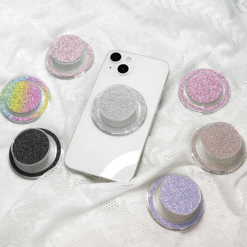 On The Grip Bling Bling Glitter Phone Grip & Stand