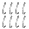 Aluminum Double Hat and Coat Hanger Hooks Coat Dress Robe