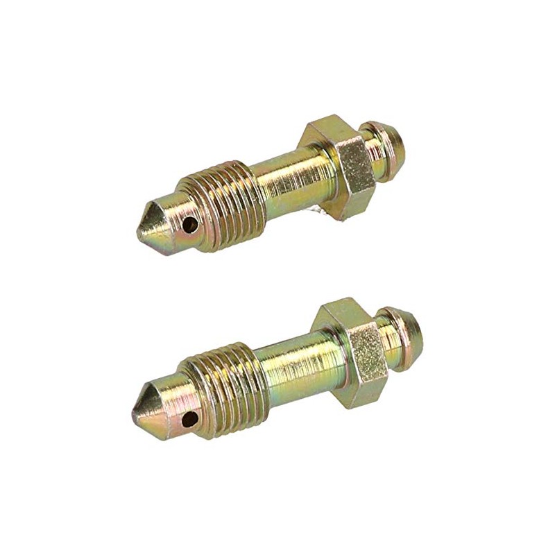10mm x 1mm Long Steel Brake Caliper Bleeding Bleed Nipple