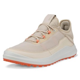 ECCO Women's Core Mesh Golf Shoe, Limestone, 10-10.5