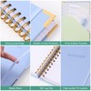 College Ruled Notebook, Spiral Notebook, Leather Hardcover Notebook Journal for
