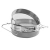 HunterBee Honey Stainless Steel Double Bee Sieve Honey Debris Strainer