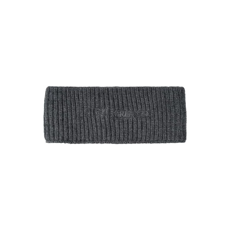 styleBREAKER 04026068 Women's Knitted Headband with Ribbed Pattern, styleBREAKER Logo