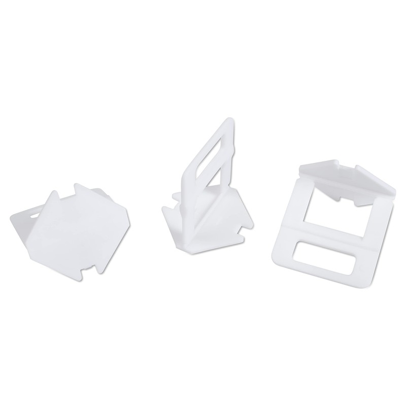 MasterGosen Tile Leveling System - 1/8" (3.0mm) Clips, 2000-Pack