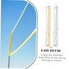 GANAZONO 4Pcs Volleyball Net Measurement Chain Tool Durable Construction for