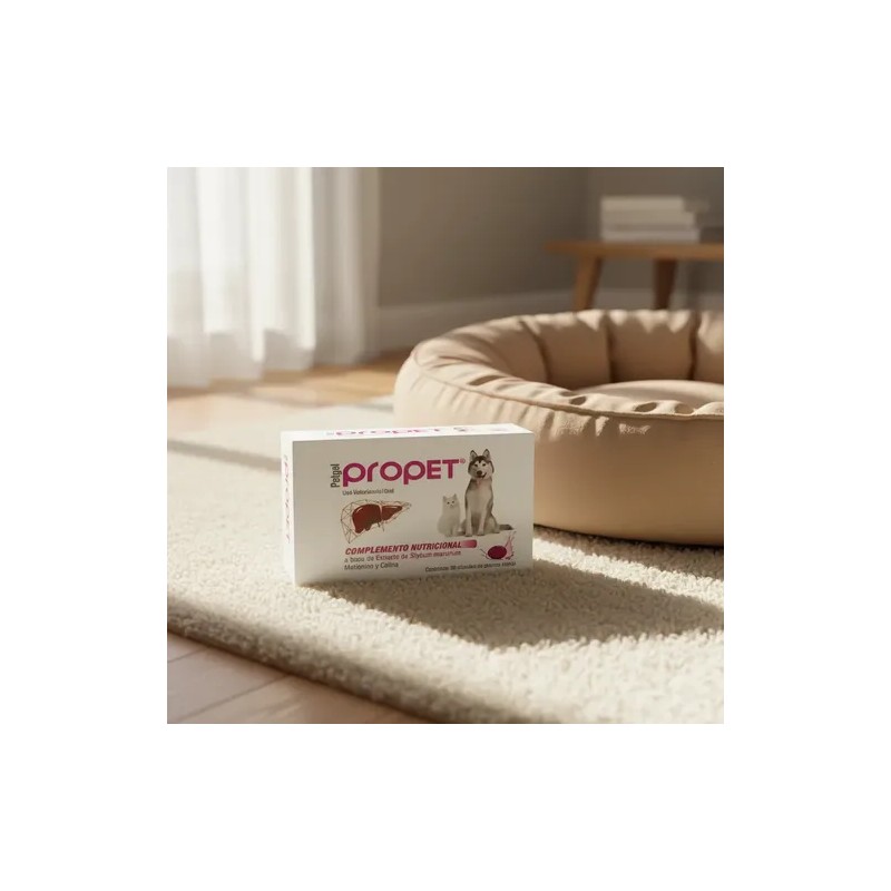 Propet Silimarina Perros Gatos Hepatoprotector 30caps