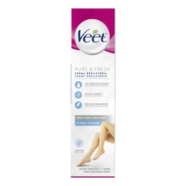 Veet Pure Fresh Crema Depilatoria Piel Sensible 200ml Espatúla