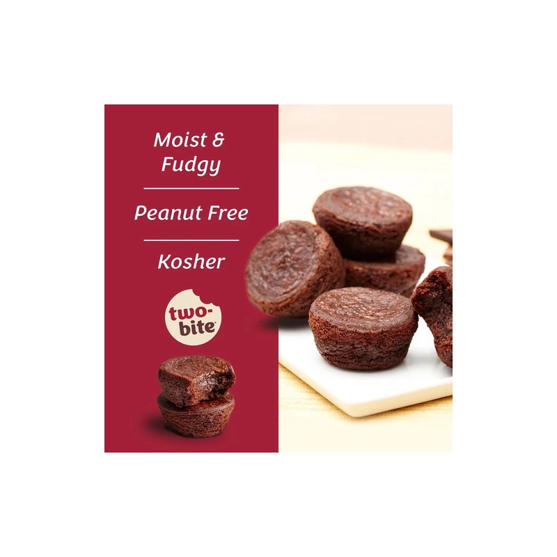 two-bite Chocolate Brownies, 48 ct.