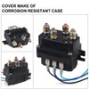 WATERWICH 12V 250A Winch Solenoid Relay Contactor+2pcs Wireless Winch Remote