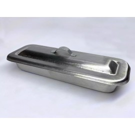 Promedimex Charola/budinera Con Tapa De Acero Inoxidable