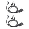 Retevis RB66 RB67 Walkie Talkie Earpiece with Mic, Type-C Plug,