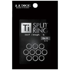 Gamakatsu Luxe Ti Split Ring #5 80-720