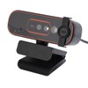 1080P Webcam with Microphone Noise Canceling, Web Camera 30fps Facial