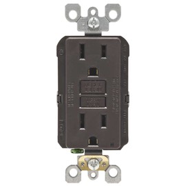 15a Brown Soft Gfci Outlet
