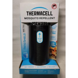 ThermaCell Patio Shield Metal Edition Mosquito Repellent - Black - MW0420