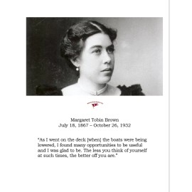 RMS TITANIC HEROINE MARGARET TOBIN BROWN TRIBUTE PIECE