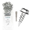 A-M Gutter Guard - 1/2" #8 Stainless Steel Zip Screws