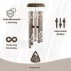 Carson 30" 'Angels' Arms' Memorial Wind Chime- Garden/Patio/Porch Outdoor Decor