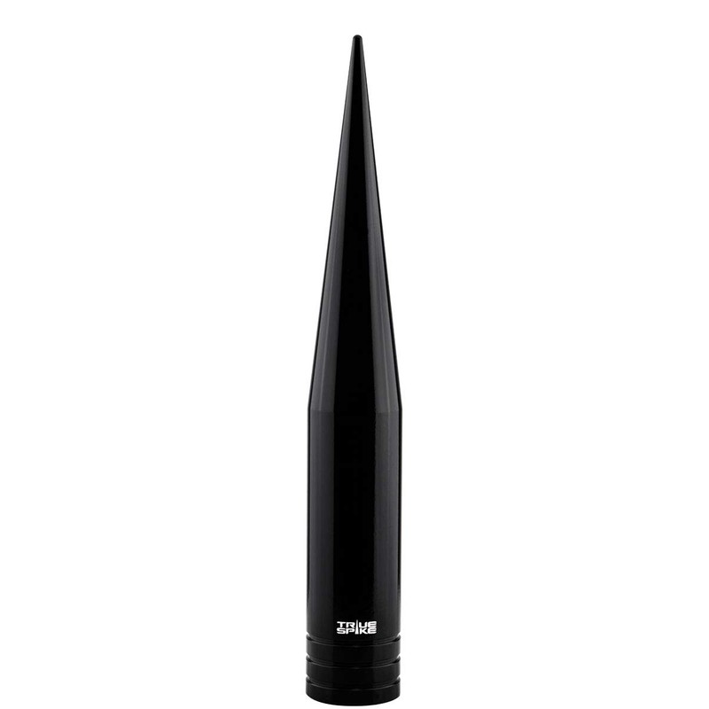 TRUE SPIKE FAT SPIKE BLACK ANTENNA in Heavy Gauge CNC