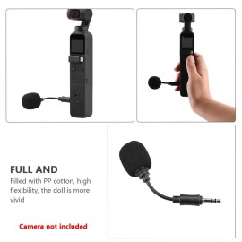 For DJI High-Quality Three-stage Microphone Suitable for DJI OSMO Pocket 2 Plug-in Type
