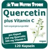 Quercetin 250 mg plus vitamin C 300 mg capsules pack
